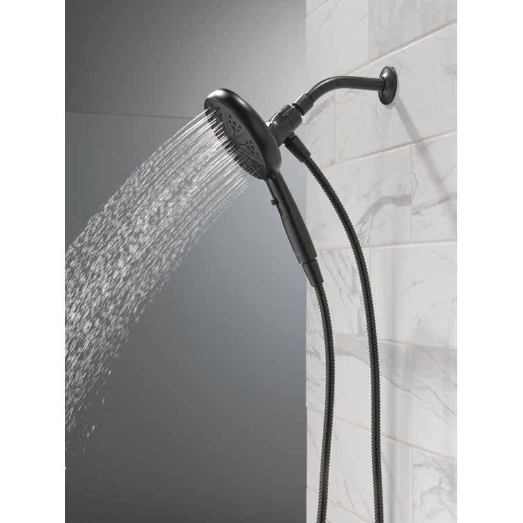 Matte Black Multi-Head Wall Mounted Shower System