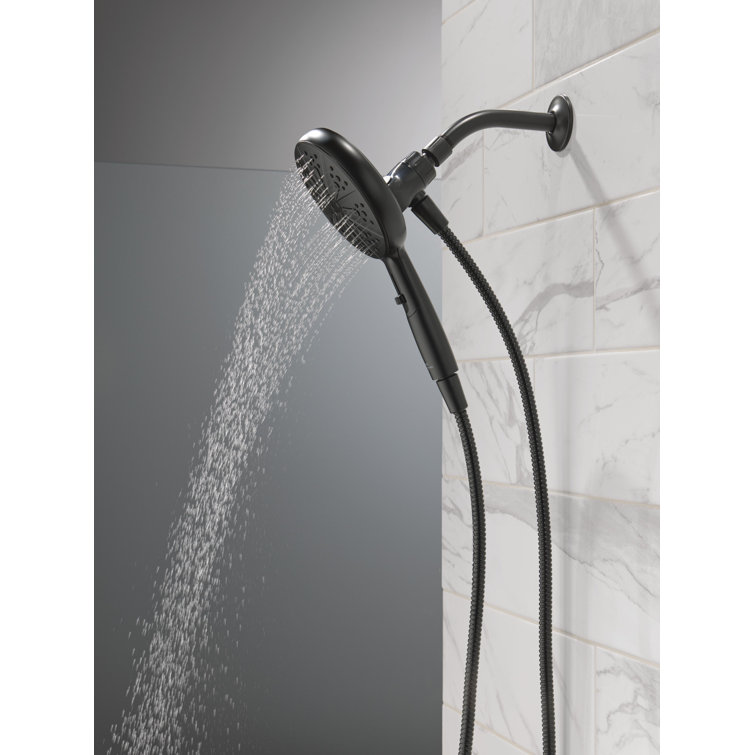 Matte Black Multi-Head Wall Mounted Shower System