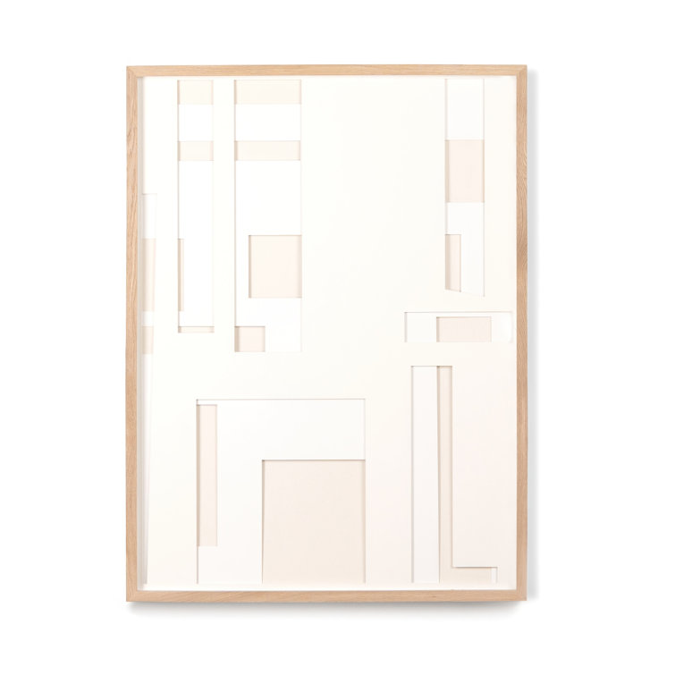 Natural Abstract Framed Canvas Print, 30" x 40"