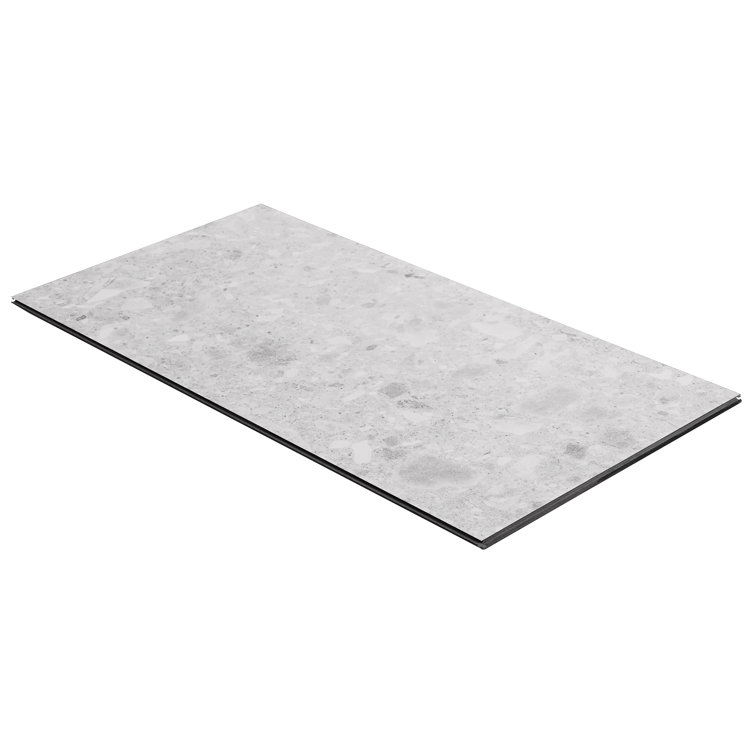 Silver Beige 12" x 24" Matte LVT Tile with Water Protection