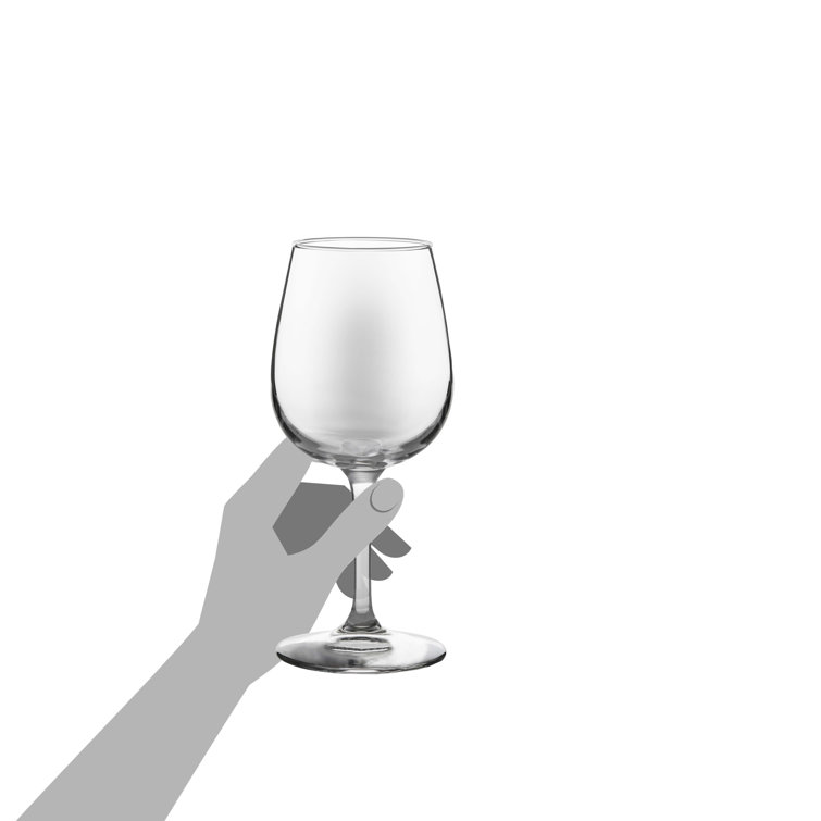 Libbey 12.75 Oz Clear Glass Stemmed Wine Glasses Set of 12