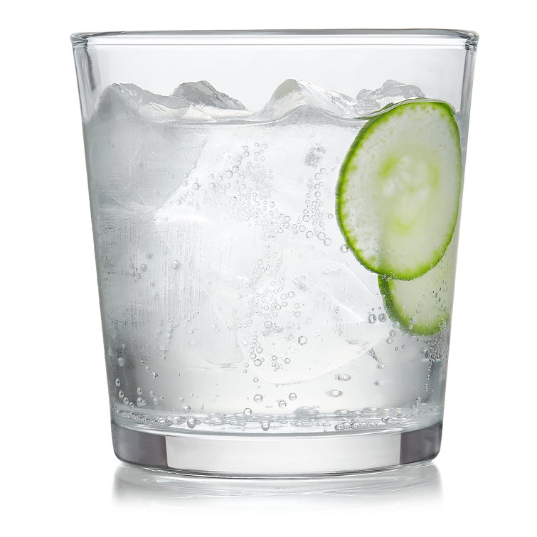 Preston Clear Glass 16-Piece Tumbler and Rocks Set