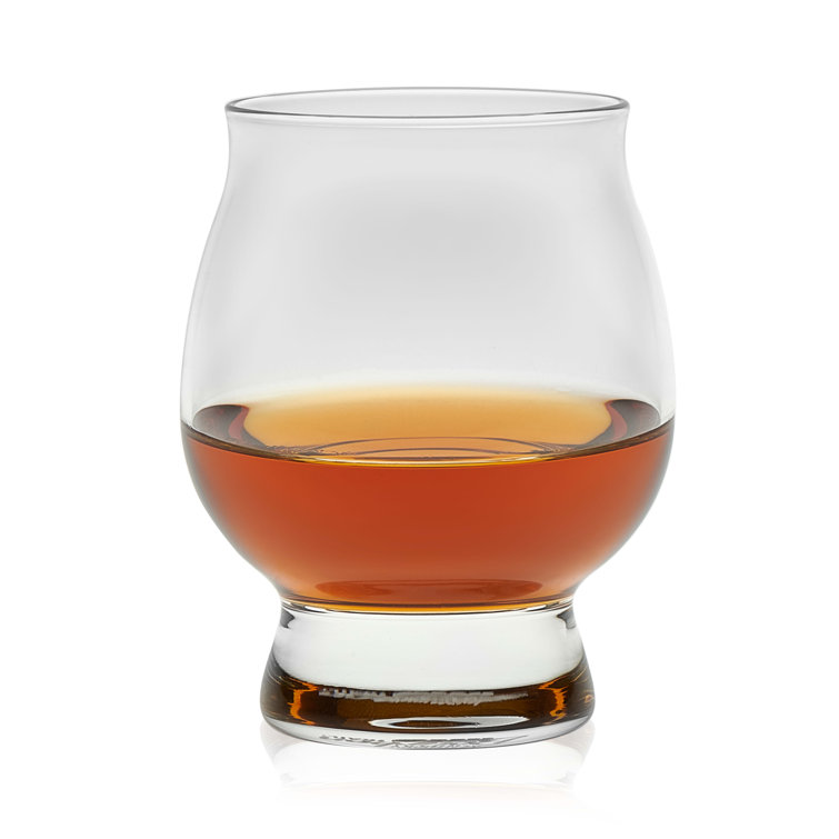 Libbey Signature Clear Glass Bourbon Tasting Set, 8-ounce, Set of 4