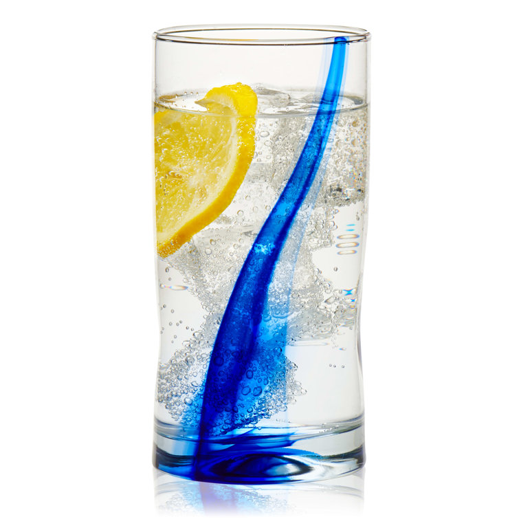 Libbey Blue Ribbon 16-Piece Glass Tumbler and Rocks Set