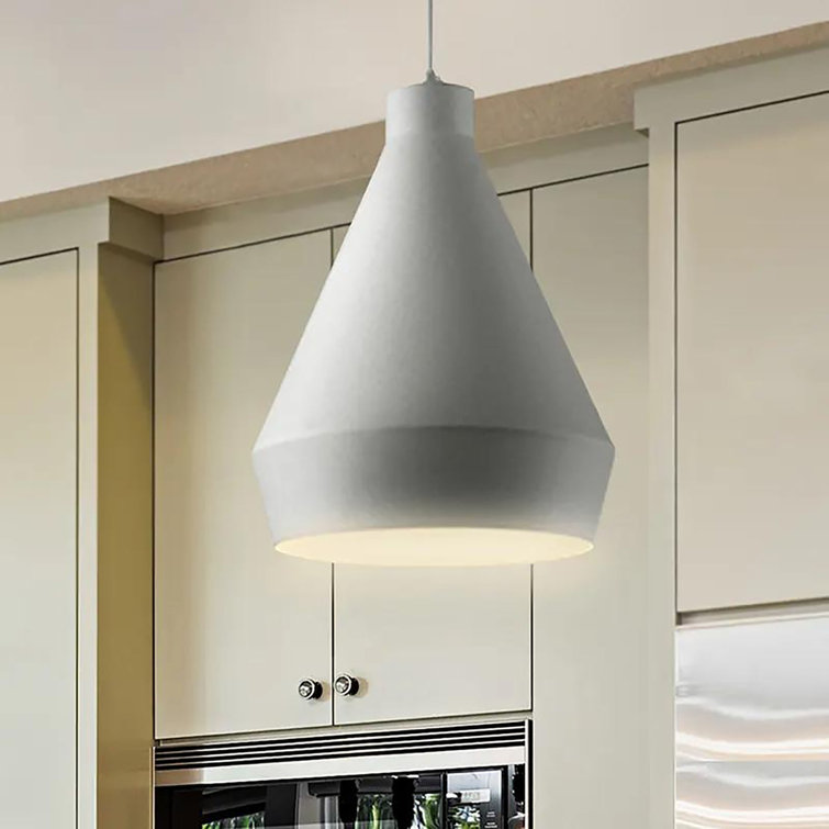 Koma 11" Black Aluminum LED Indoor/Outdoor Pendant Light