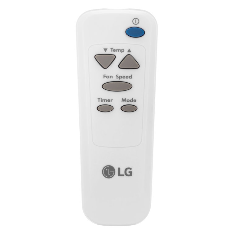 LG 10,000 BTU White Through-the-Wall Air Conditioner with Heater and Remote