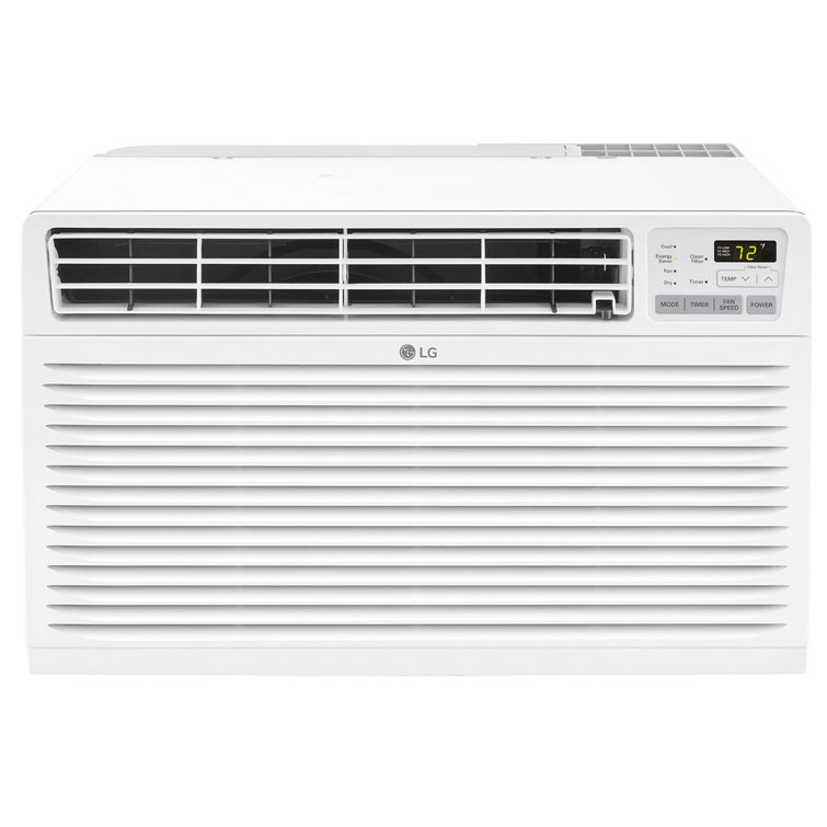 LG 14,000 BTU White Through-the-Wall Air Conditioner with Remote
