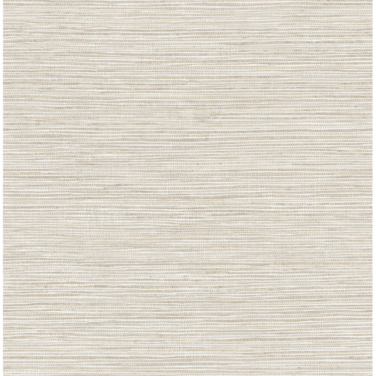 Neutral Grasscloth Self-Adhesive Peel and Stick Wallpaper Roll