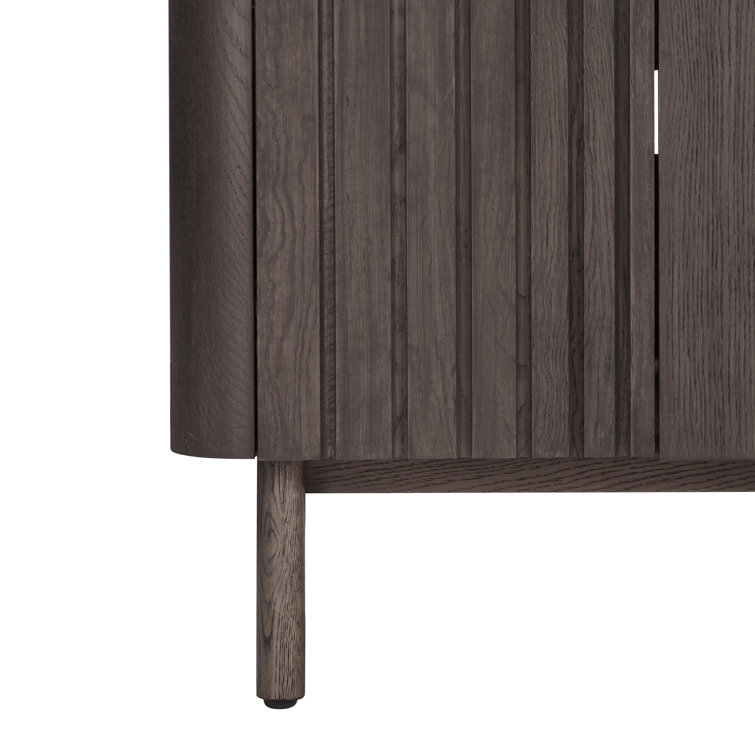 Blakely 72" Dark Brown Oak Double Vanity Cabinet