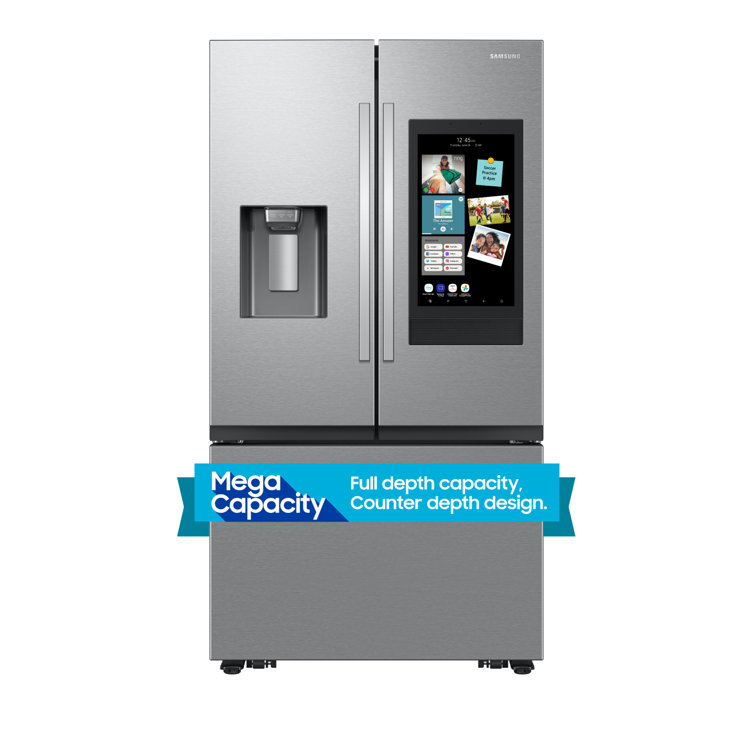 Stainless Steel 25 cu. ft. Smart French Door Refrigerator with Ice Maker