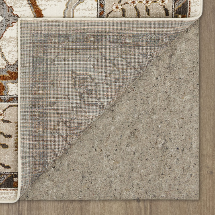 Gray Reversible Synthetic 9' x 12' Rectangular Area Rug