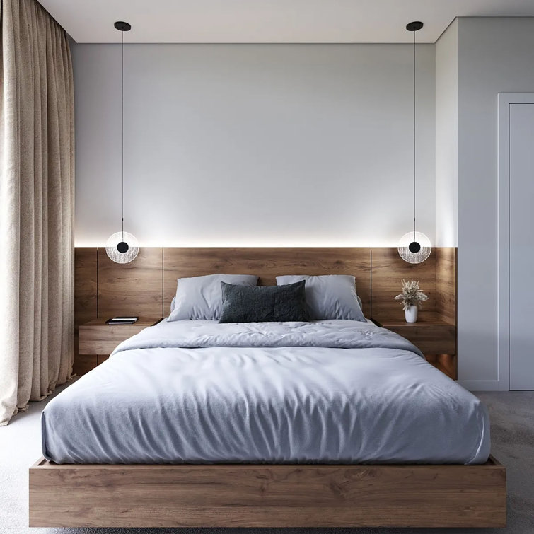 Meclisse Circular LED Pendant Light with Ribbed Glass Disc