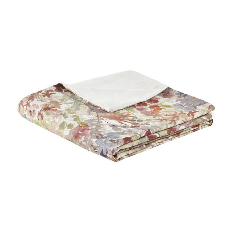 Mariana Full/Queen Multicolor Cotton Floral Duvet Cover Set