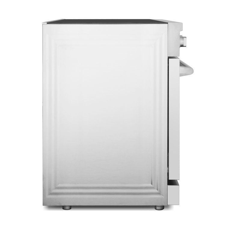 36" Stainless Steel Electric Convection Range with Ceramic Glass Cooktop