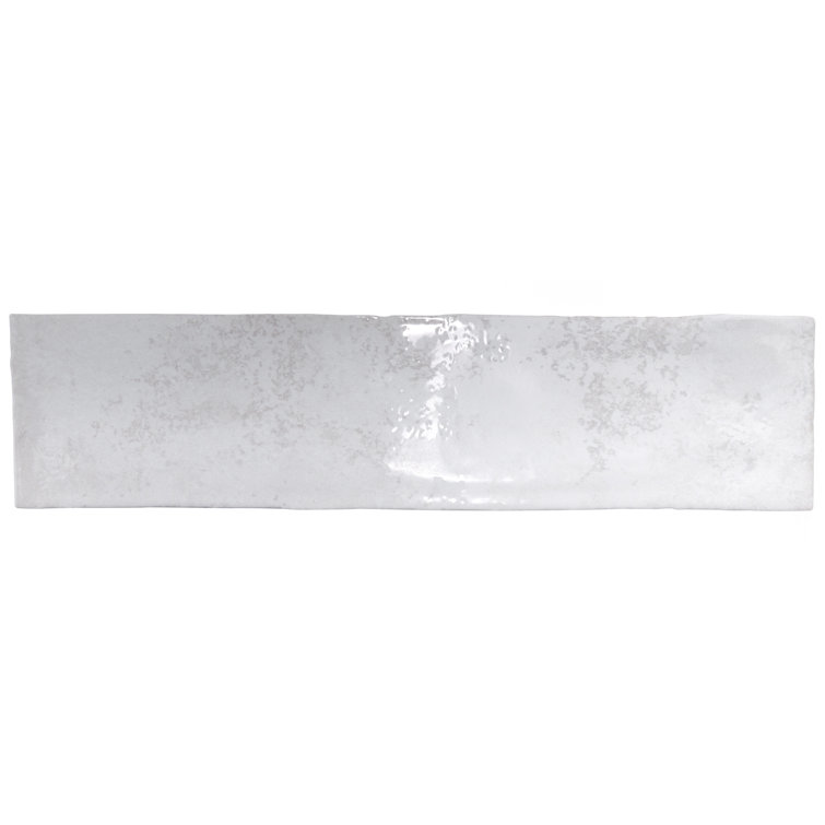 Biarritz White 3" x 12" Ceramic Wall Tile