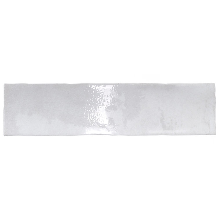 Biarritz White 3" x 12" Ceramic Wall Tile