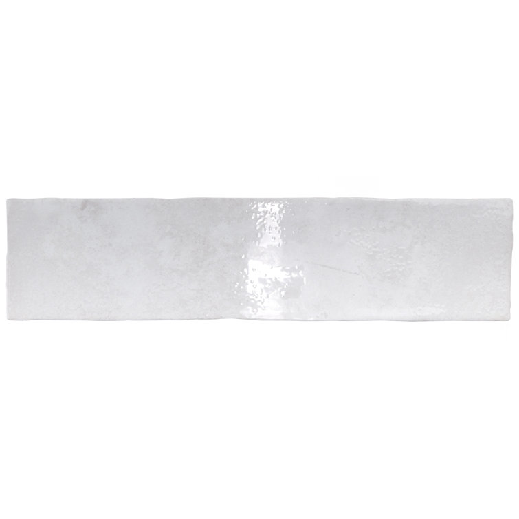 Biarritz White 3" x 12" Ceramic Wall Tile