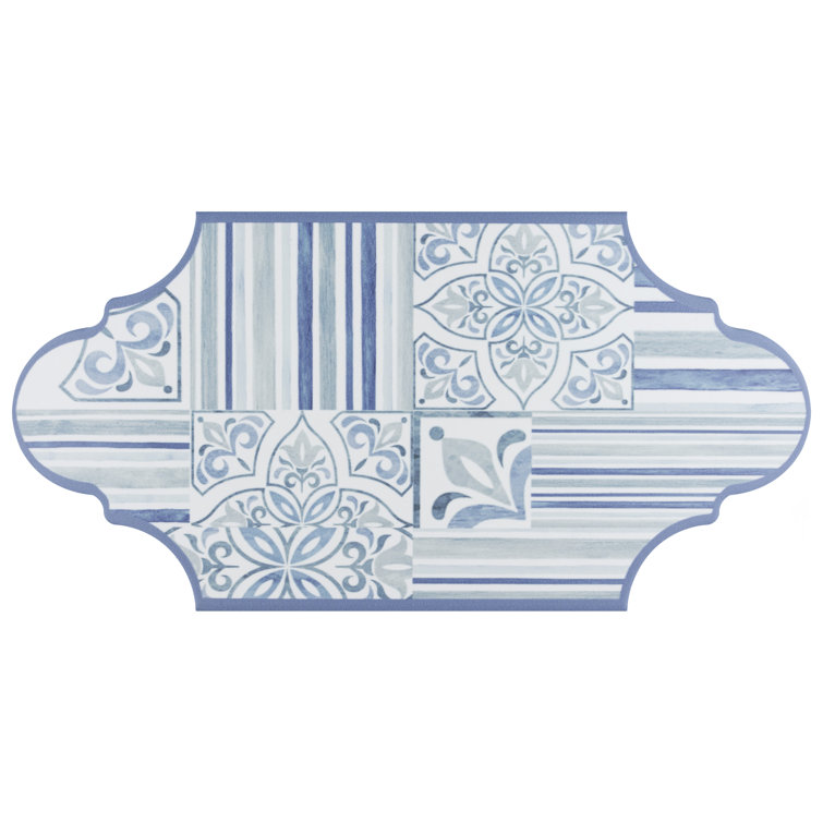 Royal Garden Blue and White Porcelain Wall and Floor Tile