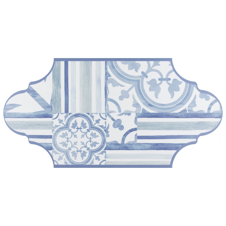 Royal Garden Blue and White Porcelain Wall and Floor Tile