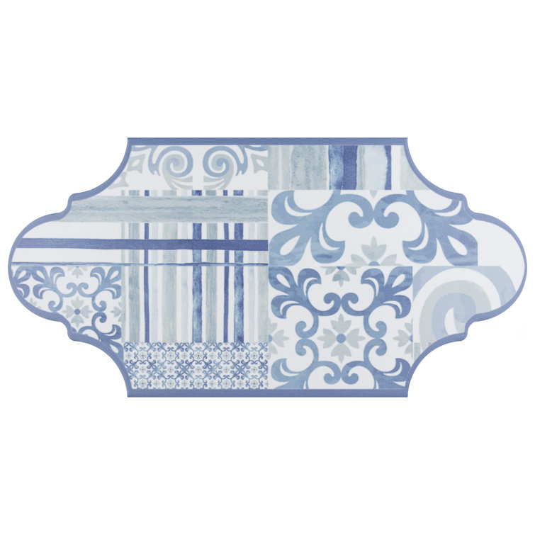 Royal Garden Blue and White Porcelain Wall and Floor Tile