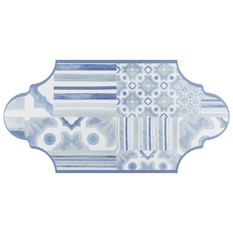 Royal Garden Blue and White Porcelain Wall and Floor Tile
