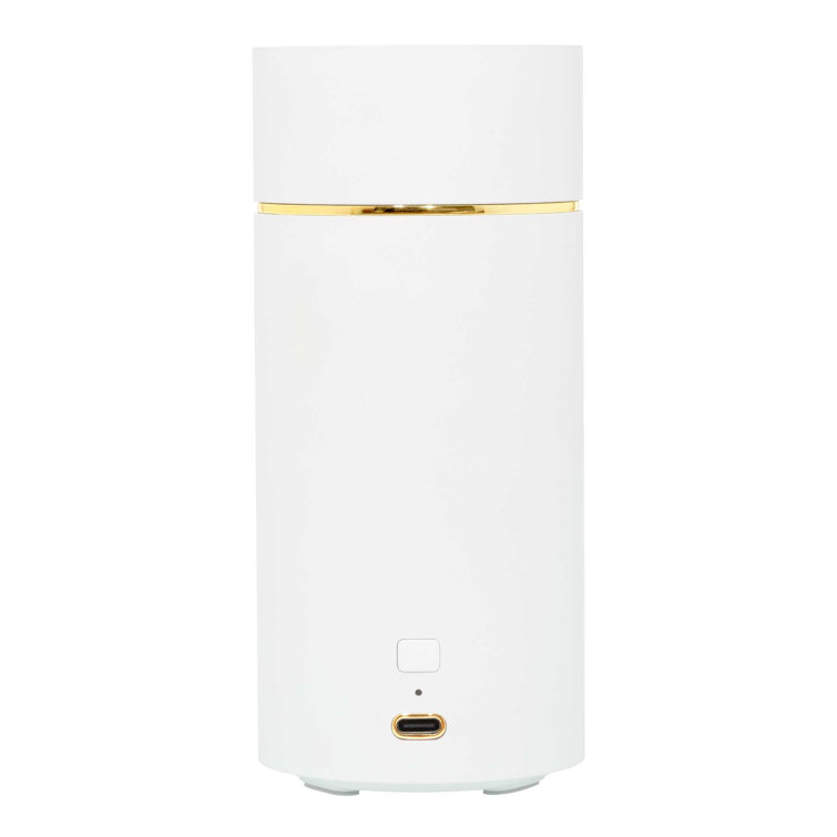 Matte White Cordless Ultrasonic Fragrance Oil Diffuser