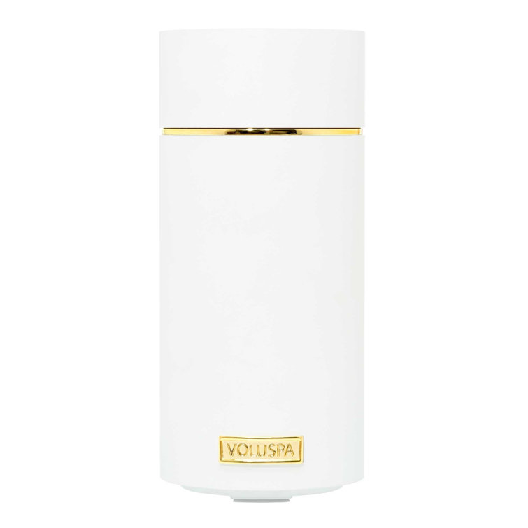 Matte White Cordless Ultrasonic Fragrance Oil Diffuser