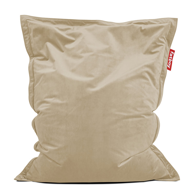 Original Slim Large Velvet Bean Bag