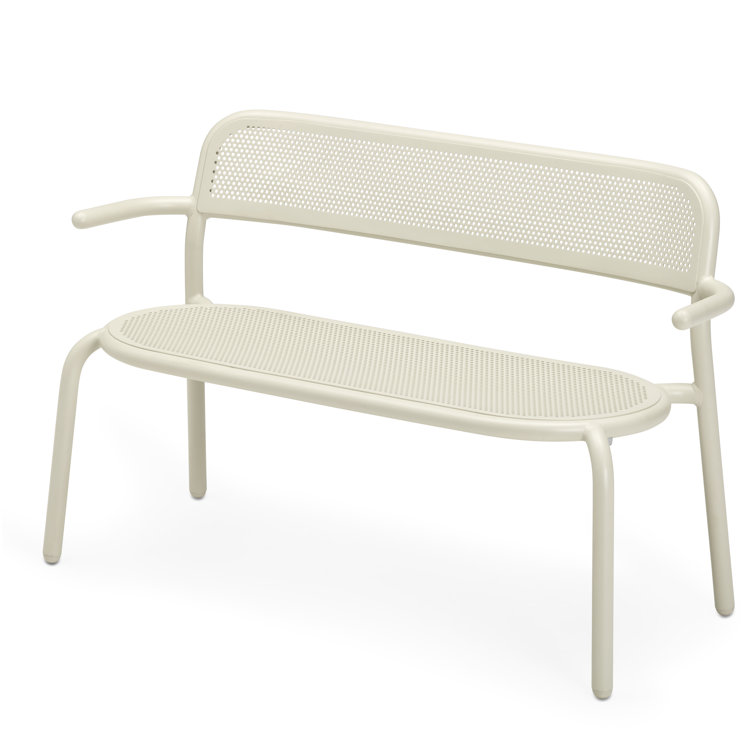 Desert Aluminum Toní Bankski 3-Seater Outdoor Bench