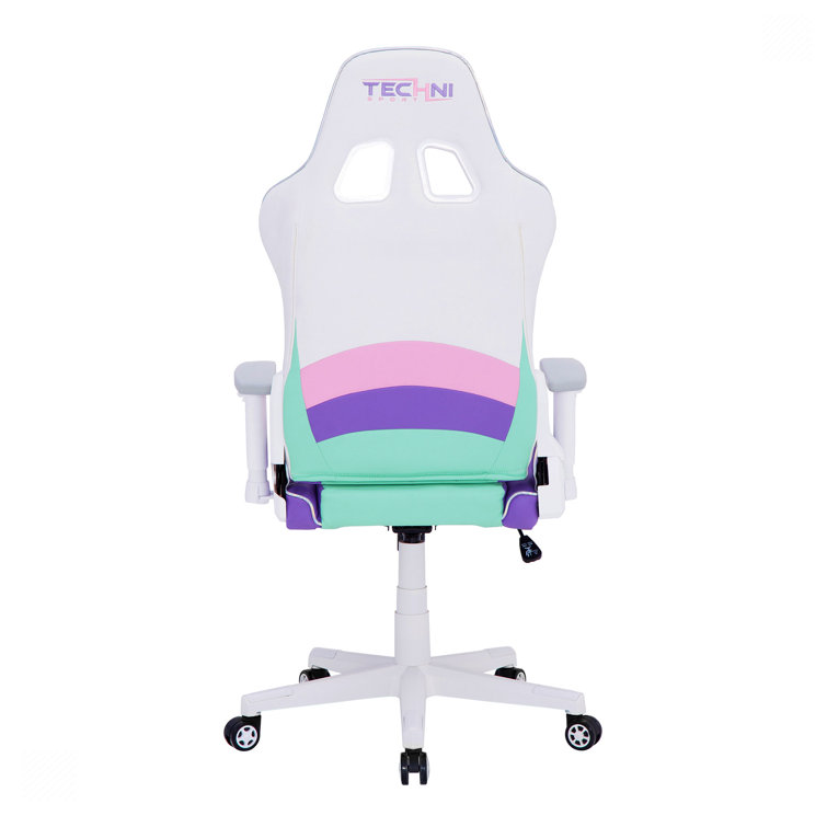 Kawaii High-Back Ergonomic Swivel Gaming Chair with Memory Foam