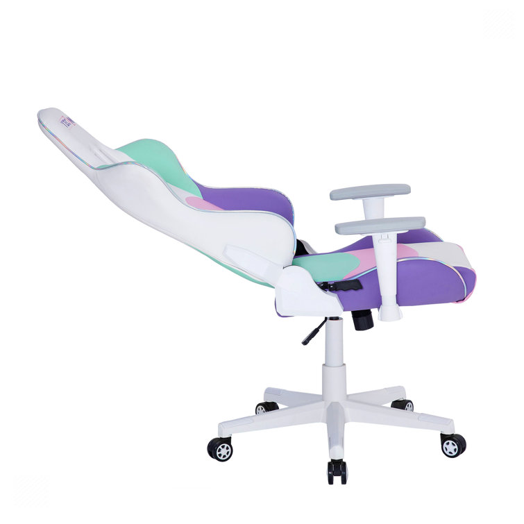 Kawaii High-Back Ergonomic Swivel Gaming Chair with Memory Foam