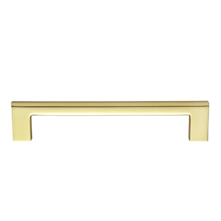 Vail 10-inch Polished Gold Rectangular Bar Pull