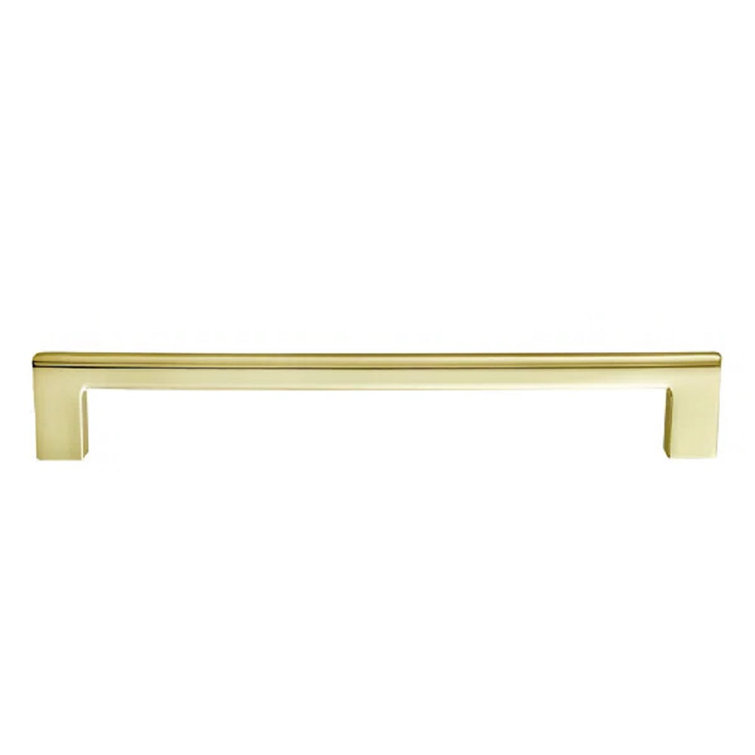 Vail 10-inch Polished Gold Rectangular Bar Pull