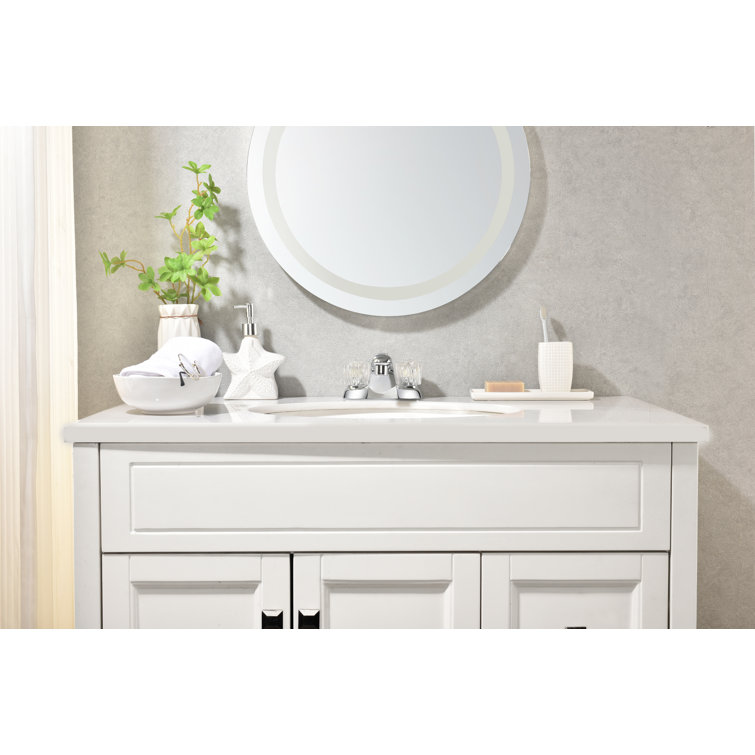Polished Chrome Classic Double-Handle Bathroom Faucet