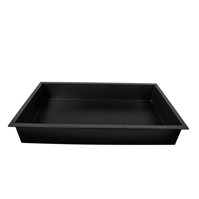 Matte Black Stainless Steel Rectangular Wall Mount Shower Niche