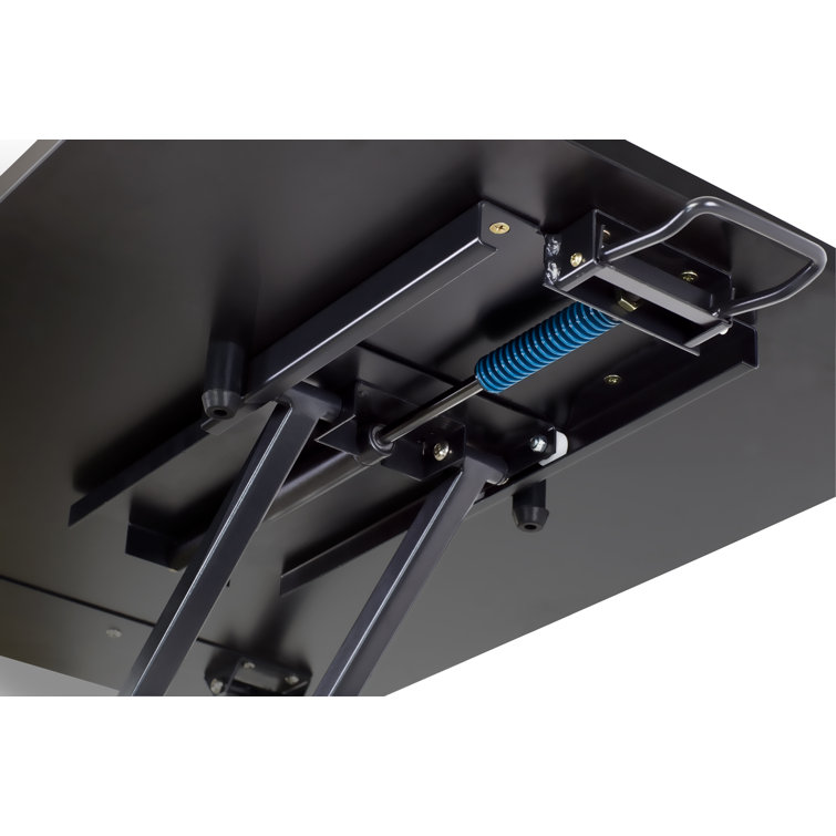 ErgoFlex Ultra Slim 35'' Black Metal Standing Desk Converter