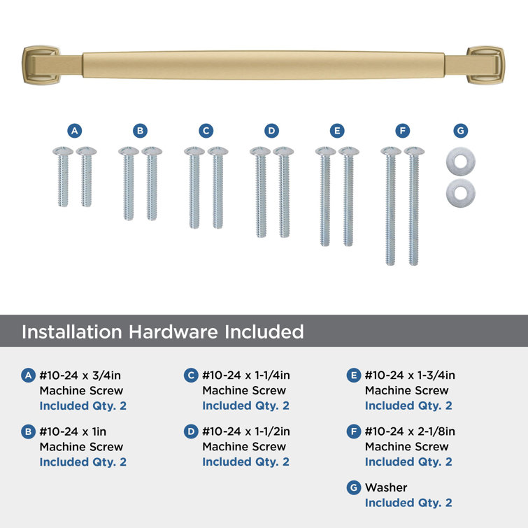 Champagne Bronze 12-Inch Stature Appliance Pull