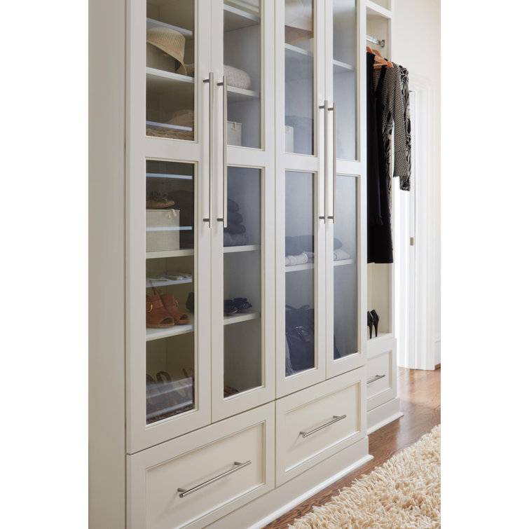 Polished Chrome Modern Bar Cabinet Pull with Mounting Hardware