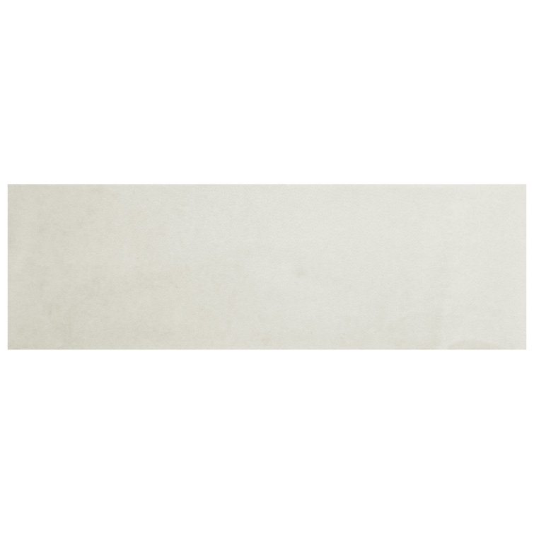 Coco Cloud White Matte Porcelain Subway Floor and Wall Tile