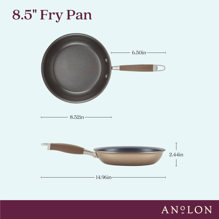 Anolon 8.5-Inch Bronze Aluminum Nonstick Frying Pan