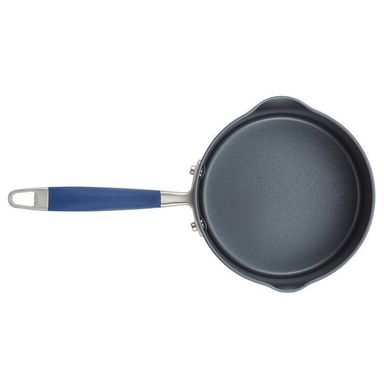 Anolon Anolon Advanced Home Hard Anodized Nonstick Saucepan With Straining Lid, 2 Quart