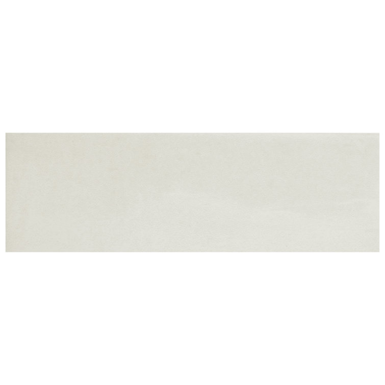 Coco Cloud White Matte Porcelain Subway Floor and Wall Tile