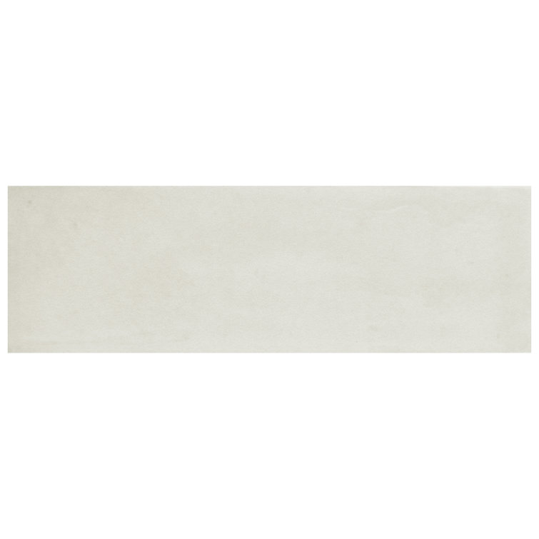 Coco Cloud White Matte Porcelain Subway Floor and Wall Tile