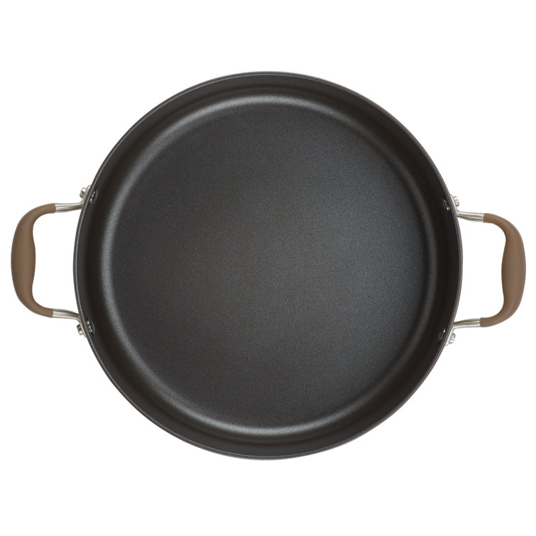 Bronze Hard-Anodized Aluminum 7.5-Quart Nonstick Stockpot with Lid