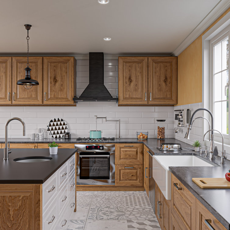 Brushed Stainless Steel Retractable Pot Filler Faucet