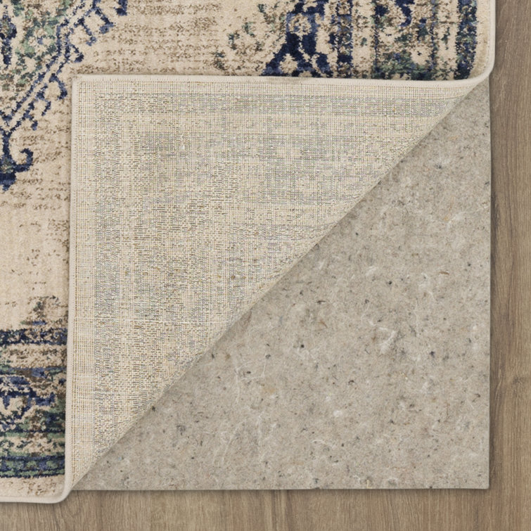 Gray Viscose Synthetic Easy Care 2' x 3' Area Rug