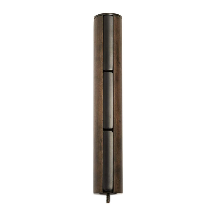 Flapper Sleek Black/Walnut 9-Hook Freestanding Coat Rack
