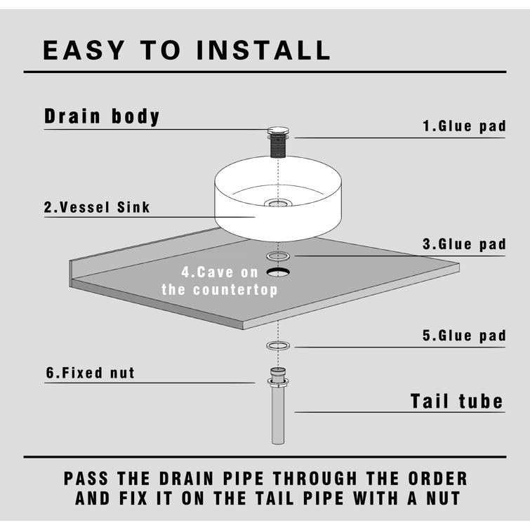 24" White Rectangular Ceramic Countertop Vessel Sink