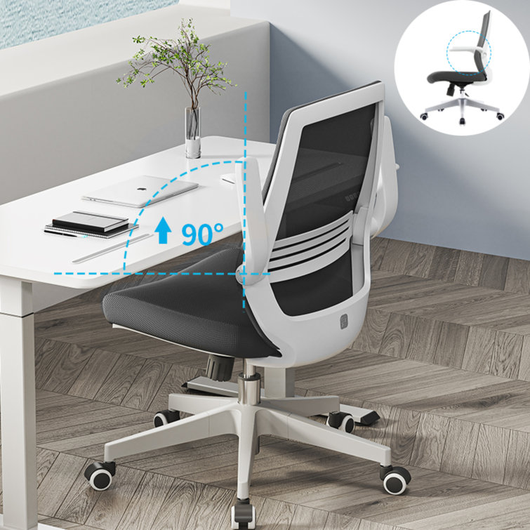 Modern Ergonomic Executive Mesh Office Chair with Adjustable Arms, Black