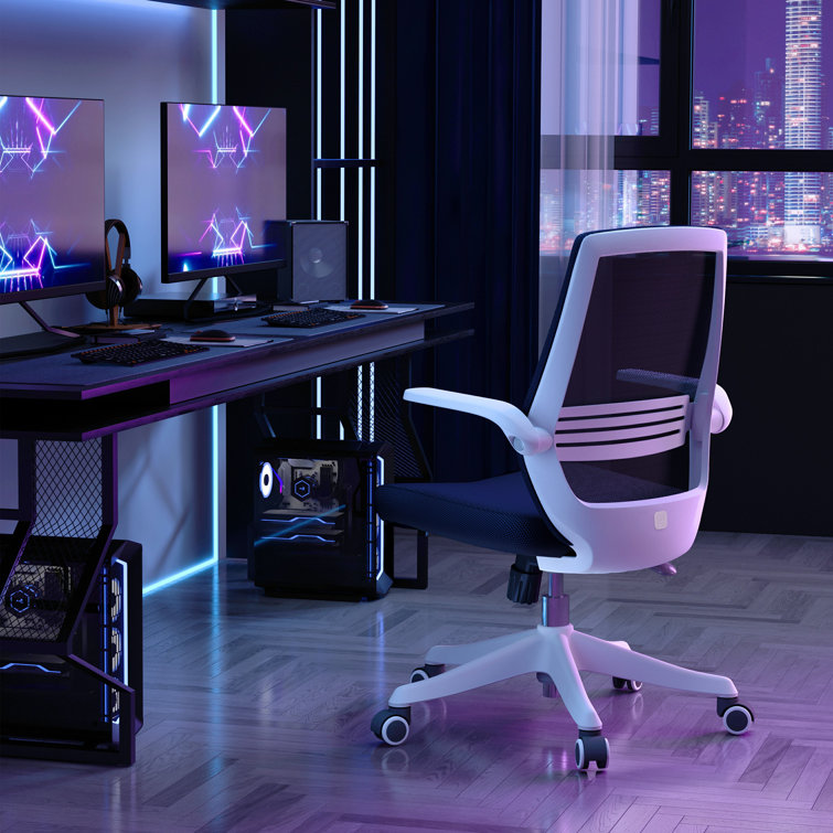 Modern Ergonomic Executive Mesh Office Chair with Adjustable Arms, Black
